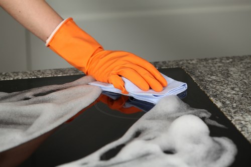Professional bathroom and bedroom reset for Airbnb guests