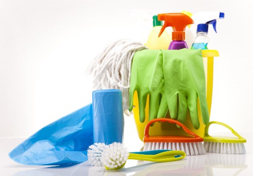 Local carpet cleaning team restoring freshness to a busy floor area