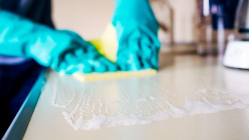 Commercial office cleaning service for Canary Wharf workplaces