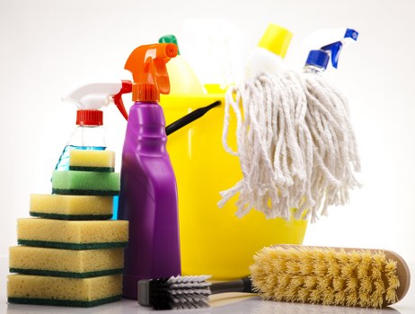 Reception and communal area cleaning in a Canary Wharf office